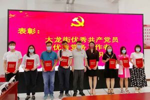 球友会(中国)集团党支部荣获先进党组织称号、陈文舒党支部书记荣获优秀党