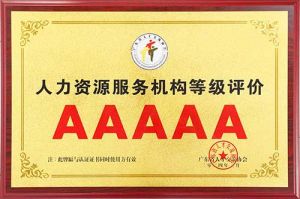 喜报 | 球友会(中国)集团获评5A人力资源服务机构等级荣誉