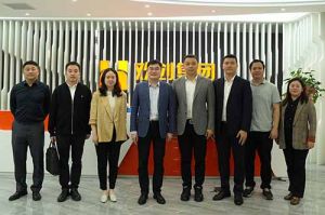 南沙区委常委、组织部部长张家炳率队莅临球友会(中国)集团参观考察